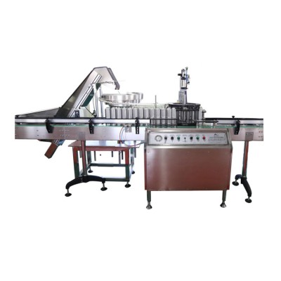 Full Automatic Aerosol  Liquid Small Bottle Filling Line Machine