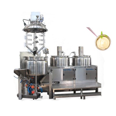 Making Blender Emulsifying Filling Food Vacuum Mayonnaise Mixer Machine