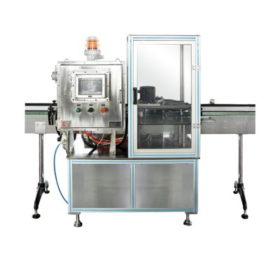 automatic aerosol can filling machine