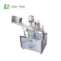 Disinfect hand sanitizer gel filling and sealing machine