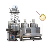 Processing Production Line Food Vacuum Making Mayonnaise Mixer Machine