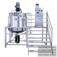 Good quality cosmetic liquid soap making machine shampoo mixer