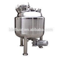 Stainless Steel Jacketed Tank Sanitary Electric Heating Stirred Mixing Tank