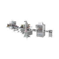 tomato sauce filling capping labeling production line