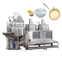 Production Filling Ligne Se Blender Ketchup Making Line Mayonnaise Mixer Machine