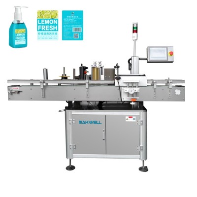 High Quality Automatic square manual bottle labeling machine